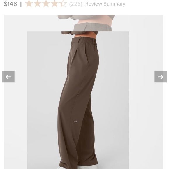 High-Waist Pursuit Trouser (Small) - Picture 9 of 11